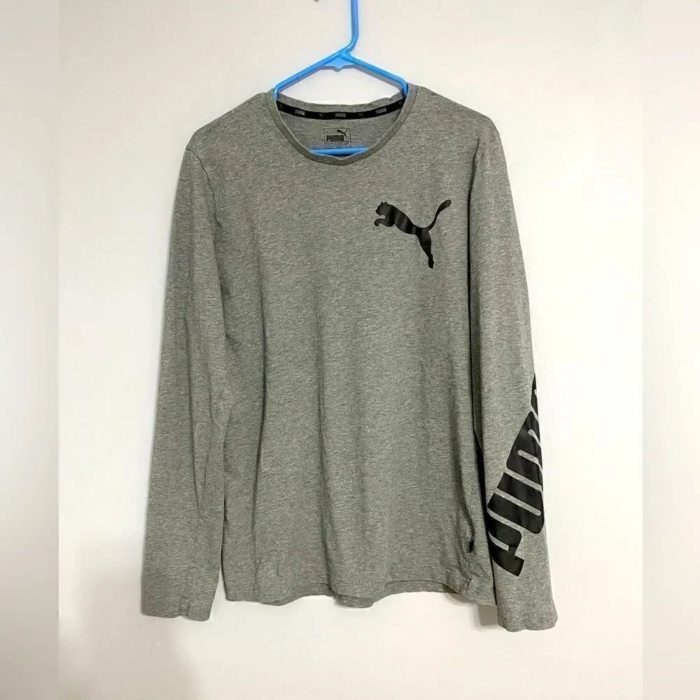 Puma Long Sleeves Shirts Men Size L